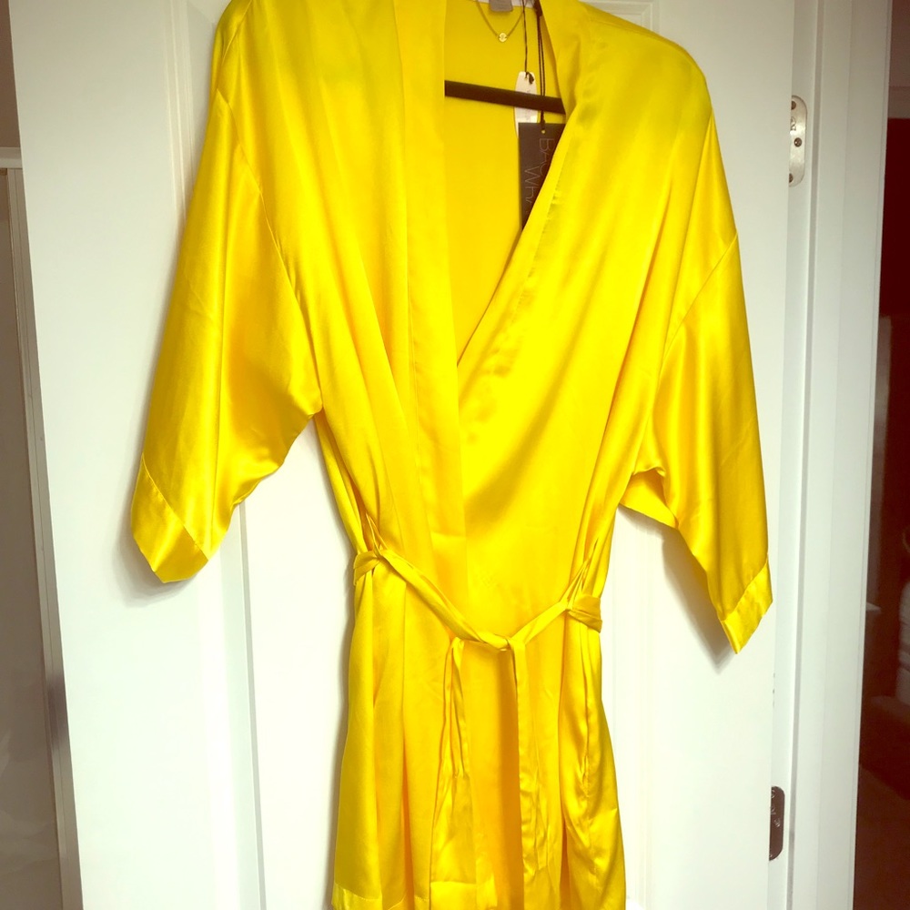 Victoria secret silk robe